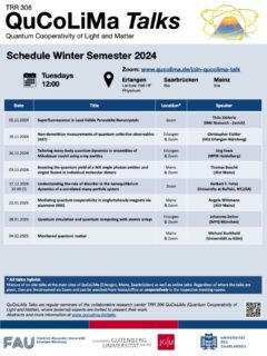 Towards entry "QuCoLiMa Talks – Winter 2024 Program online – First talk on November 5"